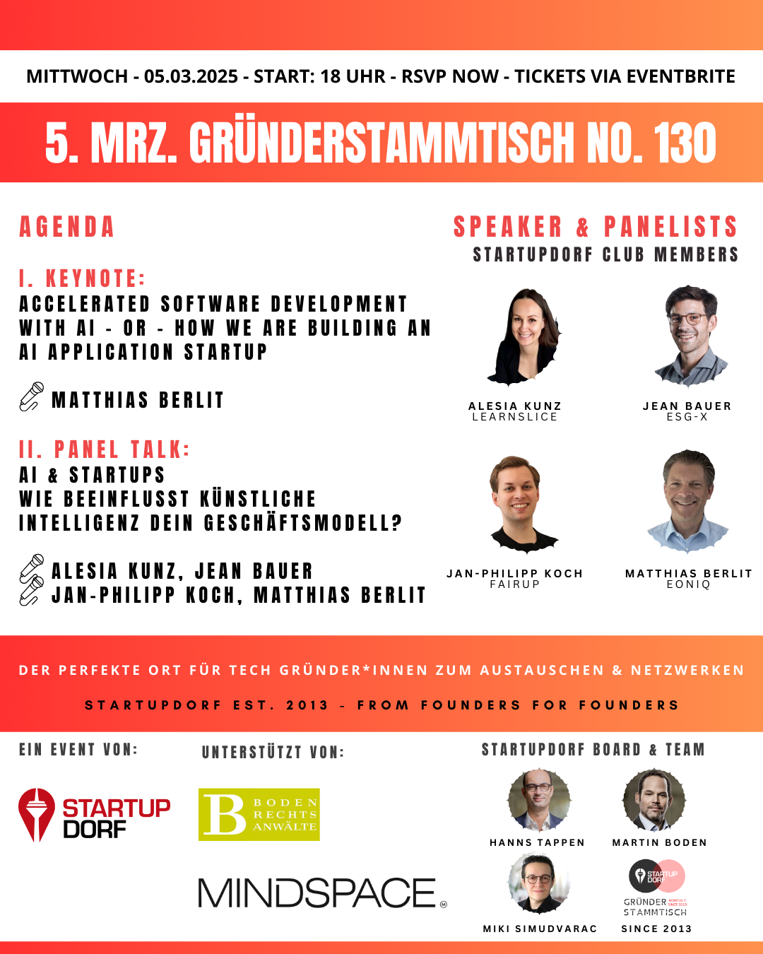 StartupDorf Gründerstammtisch 130
